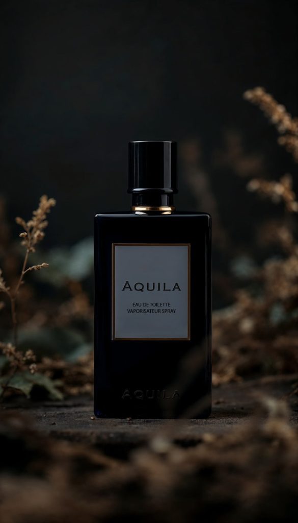 Aquila-parfume Aquila logo and branding