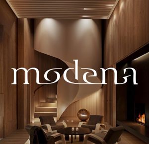 Modena furniture design logo