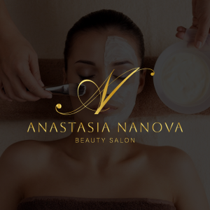 Anastasia Navova logo for a beauty salon