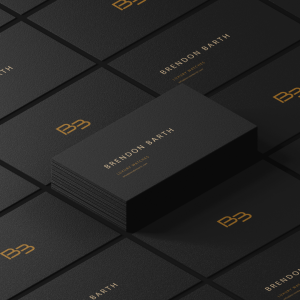 logo design for brendon barth